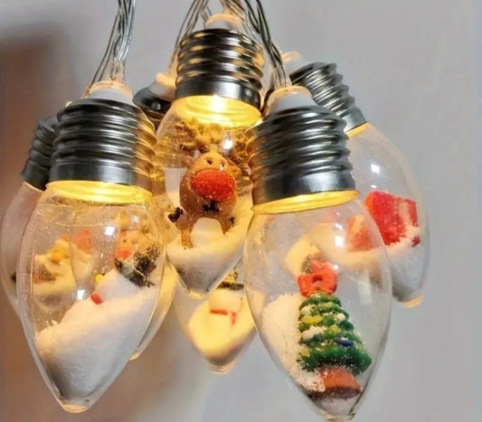 Festive Christmas LED String Lights