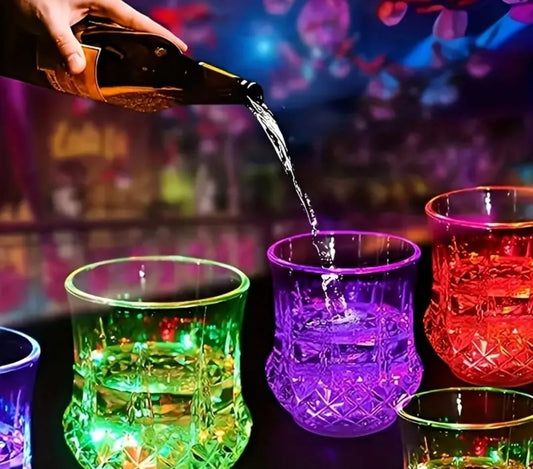 2 Vibrant LED Light Up Cups