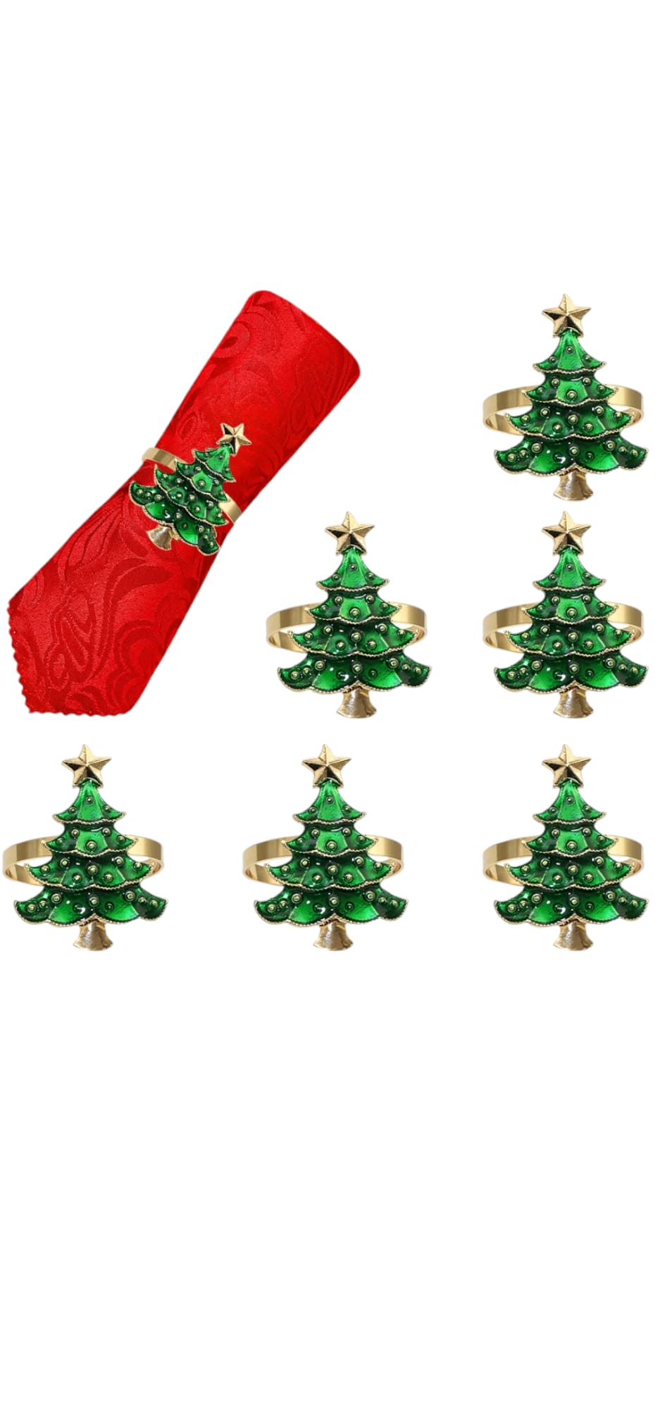 Christmas Tree Napkin Rings